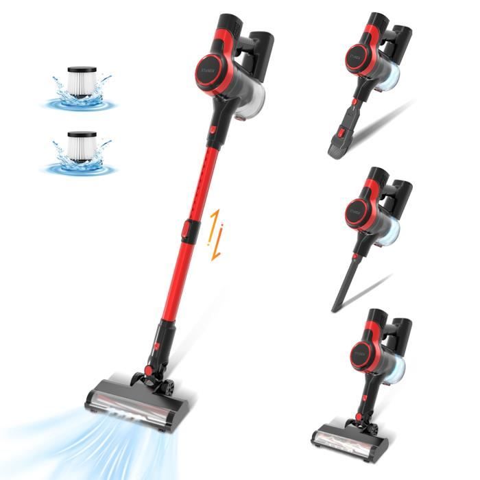 Aspirateur Balai sans Fil - STANEW - Multifonctions 4 en 1 - Autonomie 40 min - 150W - 2 vitesses