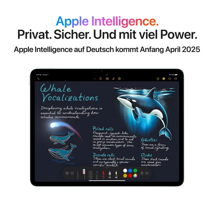 Apple iPad Air 11" 2025 Wi-Fi + Cellular 1 TB Violett MCGC4TY/A – Bild 5