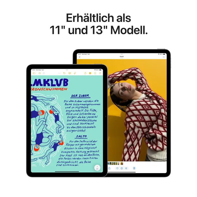 Apple iPad Air 13" 2025 Wi-Fi 256 GB Blau MCNP4TY/A – Bild 4