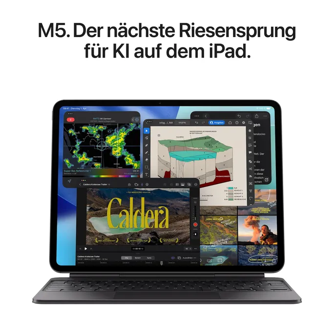 Apple iPad Pro 13" 2025 Wi-Fi 512GB Silber MDYM4TY/A – Bild 4