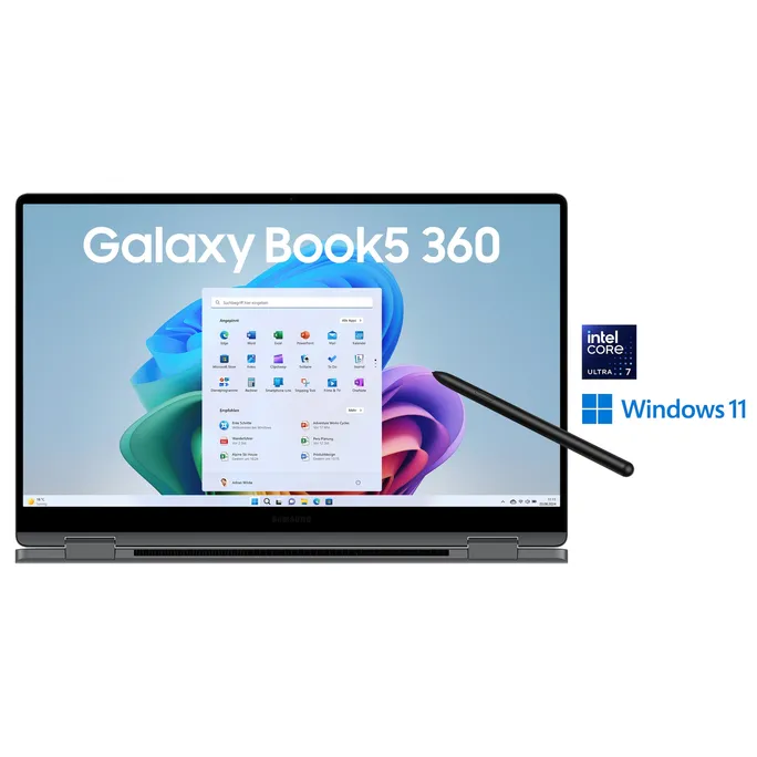SAMSUNG Galaxy Book5 360 15" AMOLED Ultra 7 258V 16GB/512GB SSD Win11 Pro Copilot+PC – Bild 2