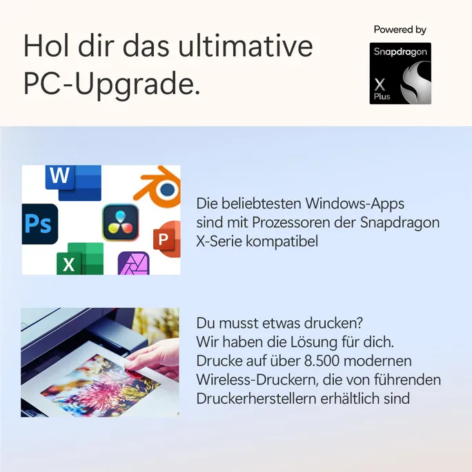 Surface Laptop Copilot+PC 13" Snapdragon® X Plus 16GB/512GB UFS PixelSense Flow Display WUXGA Touch Violet – Bild 2