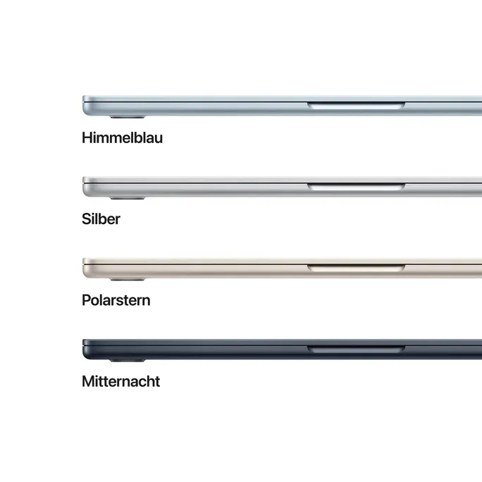 Apple MacBook Air 13,6" 2025 M4/16/1TB SSD 10C GPU Polarstern BTO – Bild 3