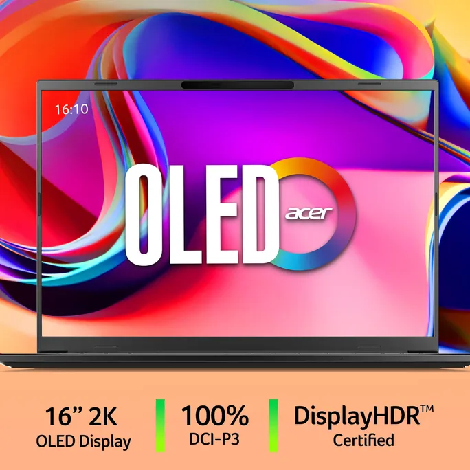 Acer Aspire 16 AI OLED A16-61M-R2E7 16" WUXGA+ OLED Ryzen AI 7 350 32GB/1TB Win11 Copilot+ PC – Bild 3