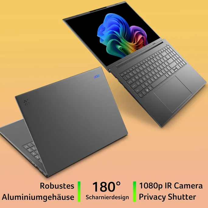 Acer Aspire 16 AI OLED A16-61M-R2E7 16" WUXGA+ OLED Ryzen AI 7 350 32GB/1TB Win11 Copilot+ PC – Bild 4