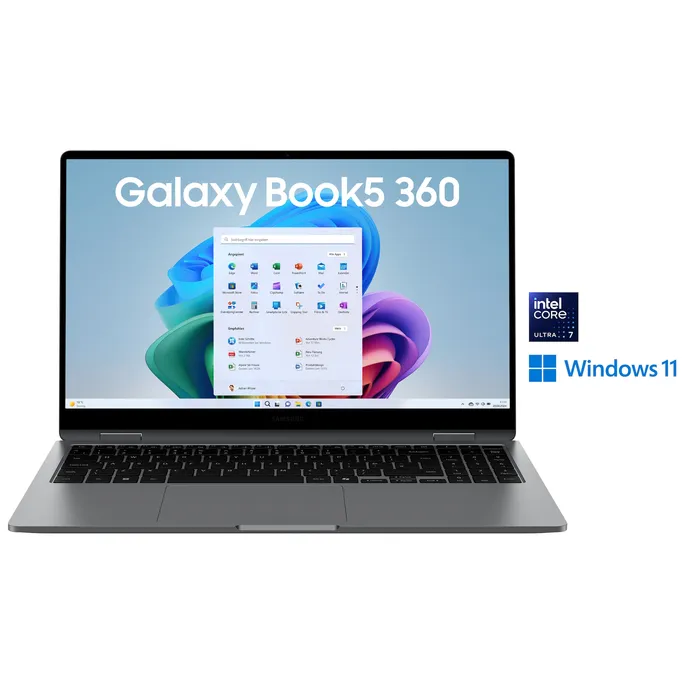 SAMSUNG Galaxy Book5 360 15" AMOLED Ultra 7 258V 16GB/512GB SSD Win11 Pro Copilot+PC – Bild 5