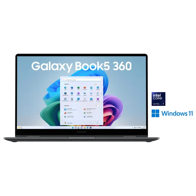 SAMSUNG Galaxy Book5 360 15" AMOLED Ultra 7 258V 16GB/512GB SSD Win11 Pro Copilot+PC – Bild 4