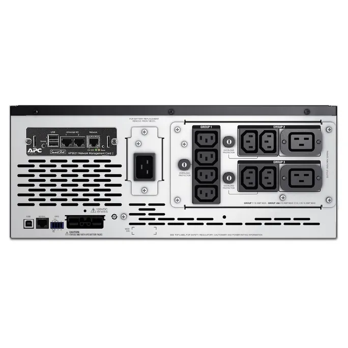 APC Smart UPS X SMX3000HV, 3000VA, Rack, 2x C19, 8x C13, Display, Überspannungsschutz – Bild 3