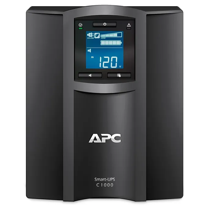 APC Smart UPS C SMC1000IC, 1000VA, 8x C13, AVR, Display, SmartConnect, Überspannungsschutz – Bild 3