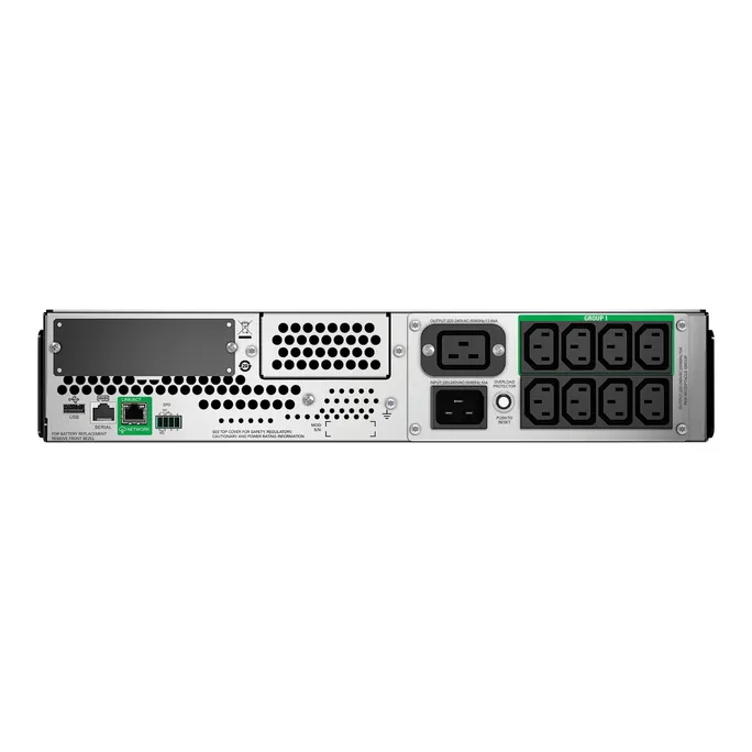 APC Smart UPS SMT2200RMI2UC, 2200VA, 8x C13, AVR, Display, SmartConnect + Slot, Überspannungsschutz – Bild 2