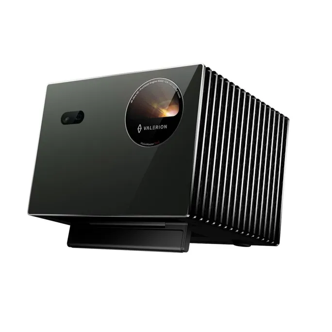 Valerion VisionMaster Max 4K-Triple-Laser-Beamer 3000 ISO-Lumen schwarz