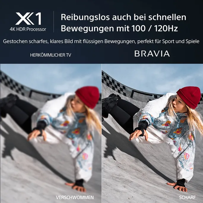 SONY BRAVIA KD-75X85L 189cm 75" 4K LED 120 Hz Smart Google TV Fernseher – Bild 3