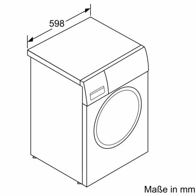 Siemens WG44B2A40 Waschmaschine 9 kg 1400 U/min – Bild 5