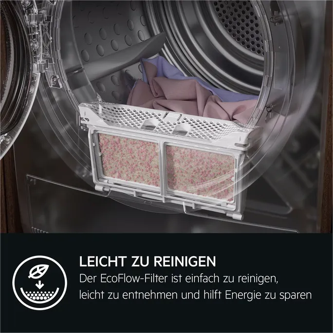 AEG Electrolux TR9T75680 Wärmepumpentrockner 8kg EEK C – Bild 3