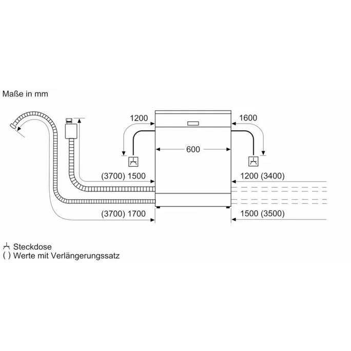 Siemens SN87TX00CE iQ700 Geschirrspüler 60cm vollintegrierbar EEKB – Bild 2
