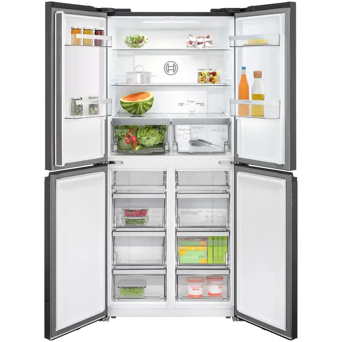 Bosch KMC85LBEA Serie 4 Multi Door Freistehende Kühl-Gefrier-Kombination – Bild 2