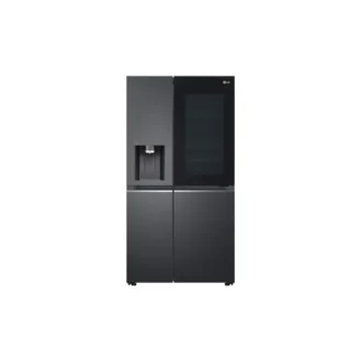 LG GSXB90MCDE InstaView Side-by-Side mit Crushed Ice Edelstahl Dark Inox Look