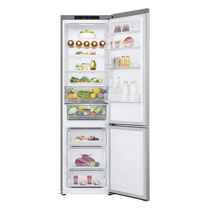 LG GBV3200CPY Kühl- / Gefrierkombination Edelstahl Prime Silver – Bild 2