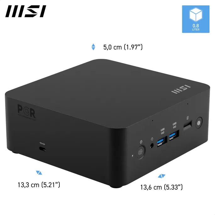 MSI Cubi NUC AI+ 2MG-037AT Mini PC Core Ultra 9 288V 32GB/1TB SSD Win11 Pro – Bild 4