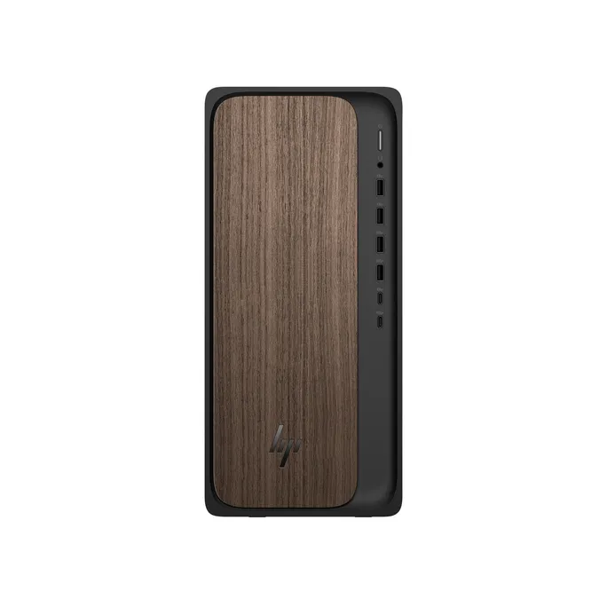 HP OmniDesk AI PC M03-0475ng Core Ultra 7 265 16GB/1TB SSD Windows 11 Dark Wood – Bild 2