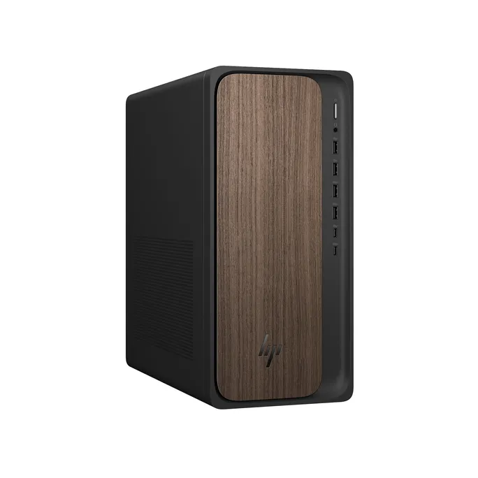 HP OmniDesk AI PC M03-0475ng Core Ultra 7 265 16GB/1TB SSD Windows 11 Dark Wood – Bild 3