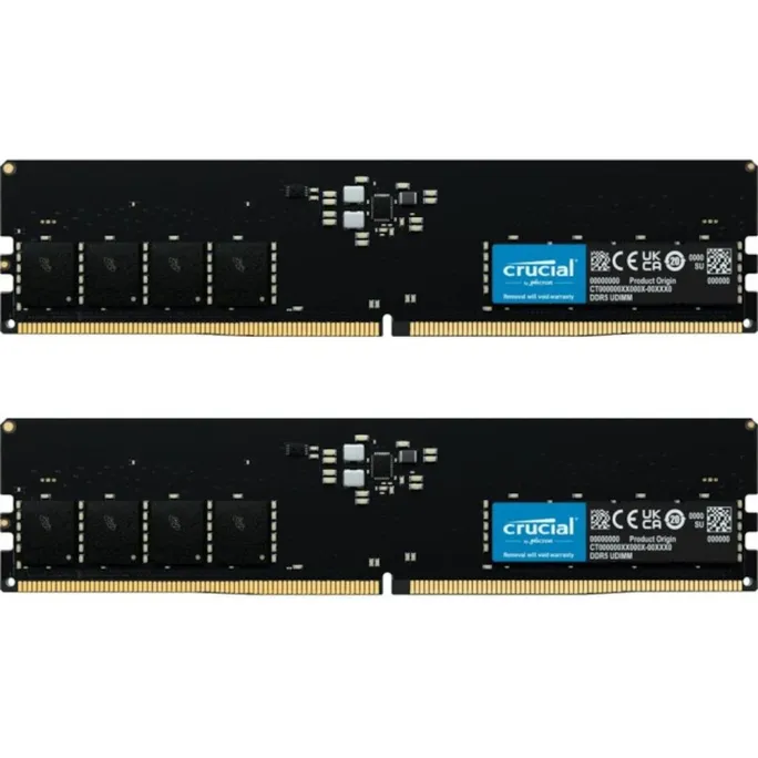 32GB (2x16GB) Crucial DDR5-4800 CL40 RAM Speicher Kit