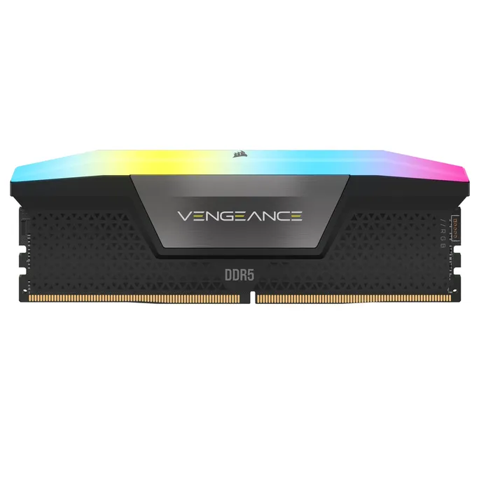 Corsair Vengeance RGB 96GB DDR5-6800 Kit (2x 48GB), CL40, schwarz – Bild 2