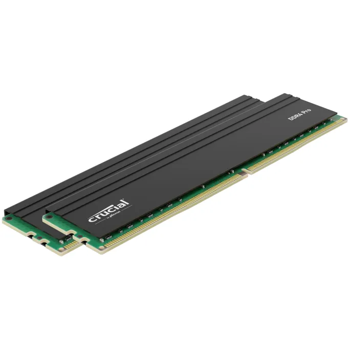 32GB (2x16GB) Crucial Pro DDR4-3200 CL 22 UDIMM RAM Speicherkit – Bild 2