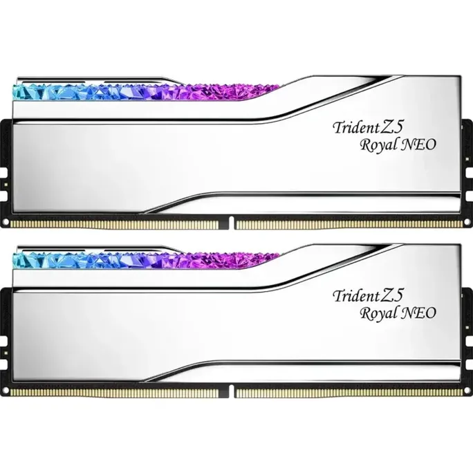 32GB (2x16GB) G.Skill Trident Z5 Royal Neo RGB DDR5-6000 CL28 RAM Speicher Kit – Bild 2