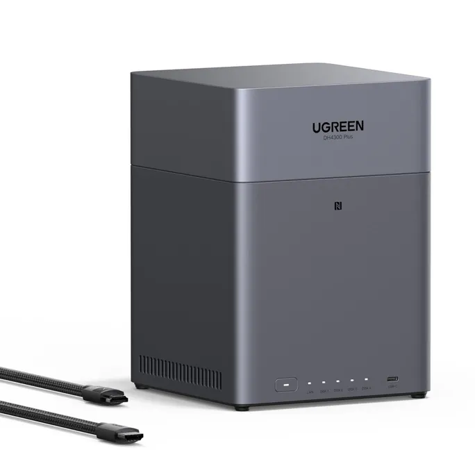 UGREEN NASync DH4300 Plus NAS System 4-Bay EU Bundle – Bild 3