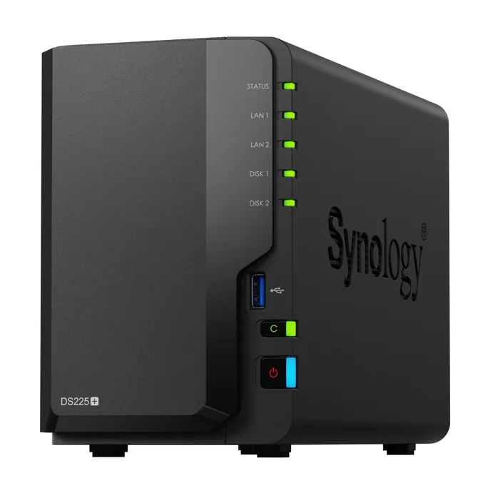 Synology DS225+ NAS System 2-Bay 12 TB inkl. 2x 6 TB Synology HDD HAT3300-6T – Bild 2