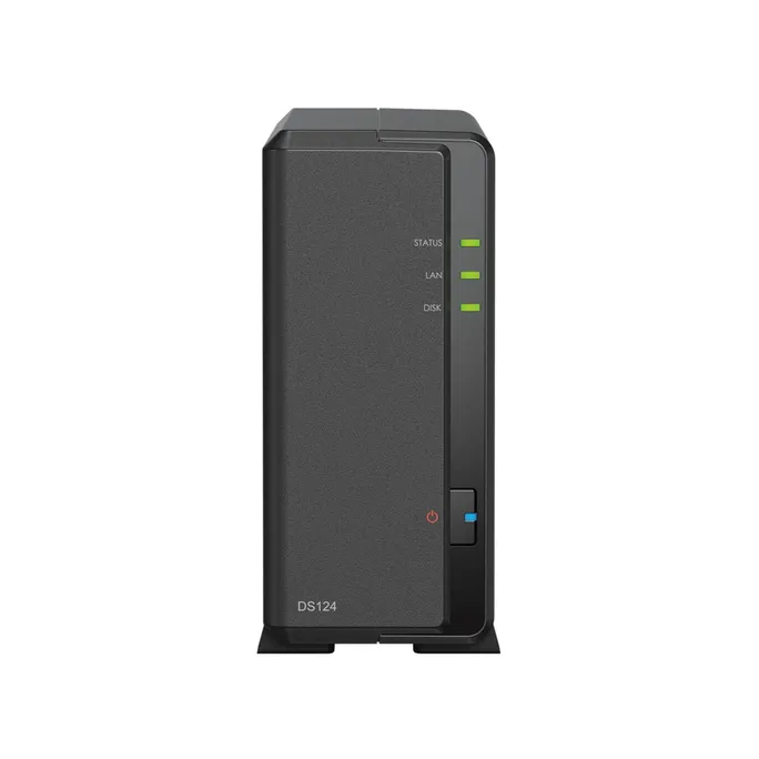 Synology DS124 NAS System 1-Bay 4 TB inkl. 4 TB Synology HDD HAT3300-4T – Bild 2