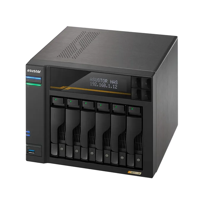 ASUSTOR AS6806T Gen3 Lockerstor 6 NAS System 6-bay – Bild 3