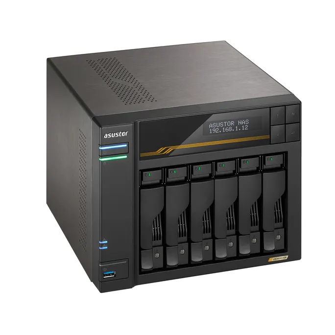 ASUSTOR AS6806T Gen3 Lockerstor 6 NAS System 6-bay – Bild 4