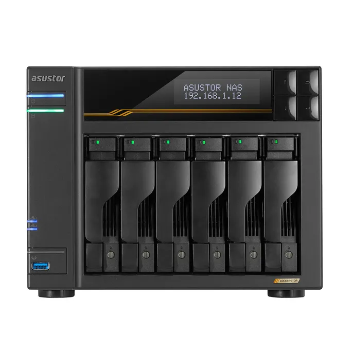 ASUSTOR AS6806T Gen3 Lockerstor 6 NAS System 6-bay – Bild 5