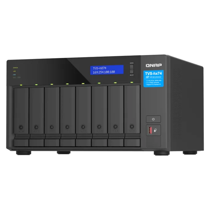QNAP TVS-h874X-i9-64G NAS System 8-Bay – Bild 4