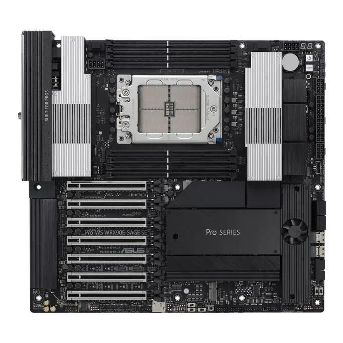 ASUS Pro WS WRX90E-SAGE SE Workstation Mainboard Sockel sTR5 USB 3.2(C) – Bild 2