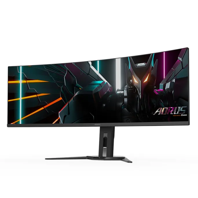 GIGABYTE AORUS CO49DQ 49 Zoll DQHD Curved QD-OLED 32:9 144 Hz Monitor – Bild 2