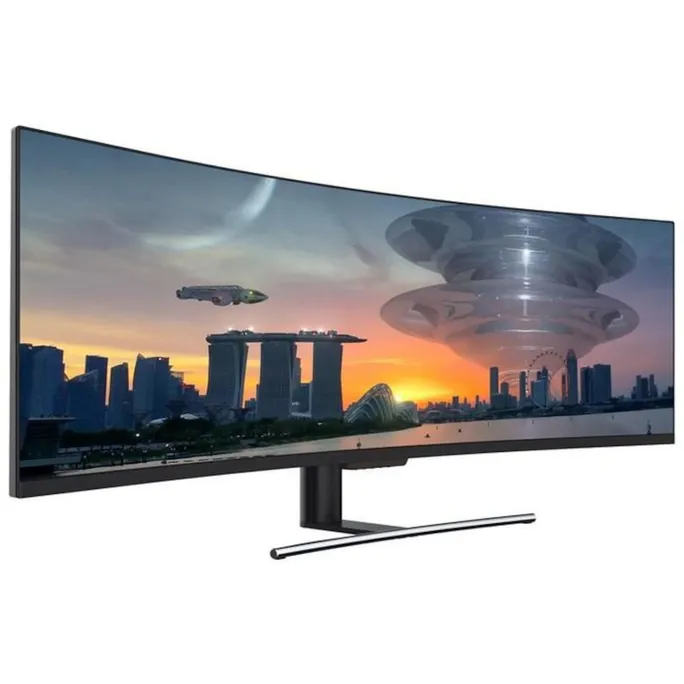 LC-Power M49-DFHD-144-C-Q 49 Zoll Curved VA LED 32:9 144 Hz Monitor – Bild 2
