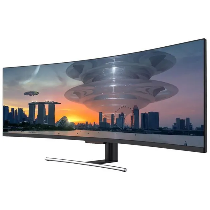 LC-Power M49-DFHD-144-C-Q 49 Zoll Curved VA LED 32:9 144 Hz Monitor – Bild 3