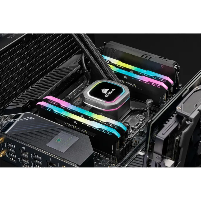 32GB (2x16GB) Corsair Vengeance RGB PRO SL DDR4-3200 RAM CL16 (16-20-20-38) Kit – Bild 4