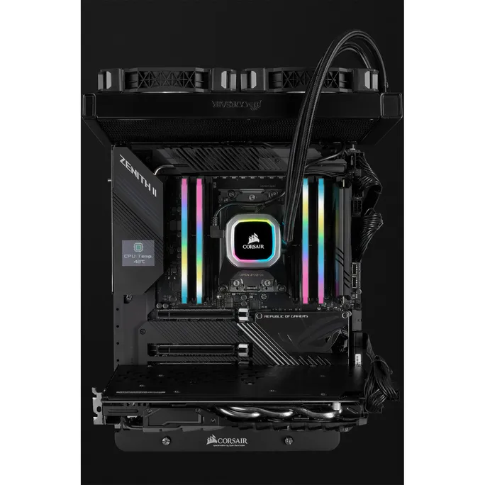 32GB (2x16GB) Corsair Vengeance RGB PRO SL DDR4-3200 RAM CL16 (16-20-20-38) Kit – Bild 5