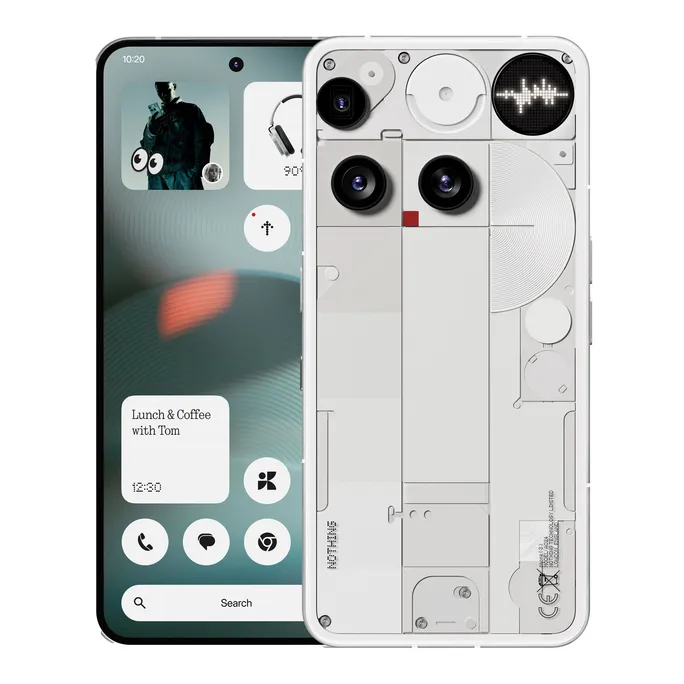 Nothing Phone (3) 16/512GB weiß Android 15 Smartphone