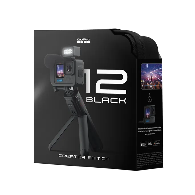 GoPro Hero 12 Black Creator Edition 5,3K60/4K120-Action Cam, Wasserdicht – Bild 2