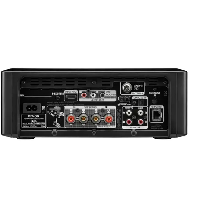 Denon CEOL N-12DABBKE2 CD-Kompaktanlage HEOS Multiroom Bluetooth schwarz – Bild 4