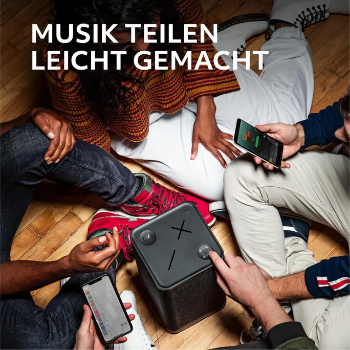 Ultimate Ears HYPERBOOM Schwarz, Bluetooth Lautsprecher (A2DP), PartyUp Funktion, One-Touch-Musiksteuerung, Adaptiver EQ – Bild 3